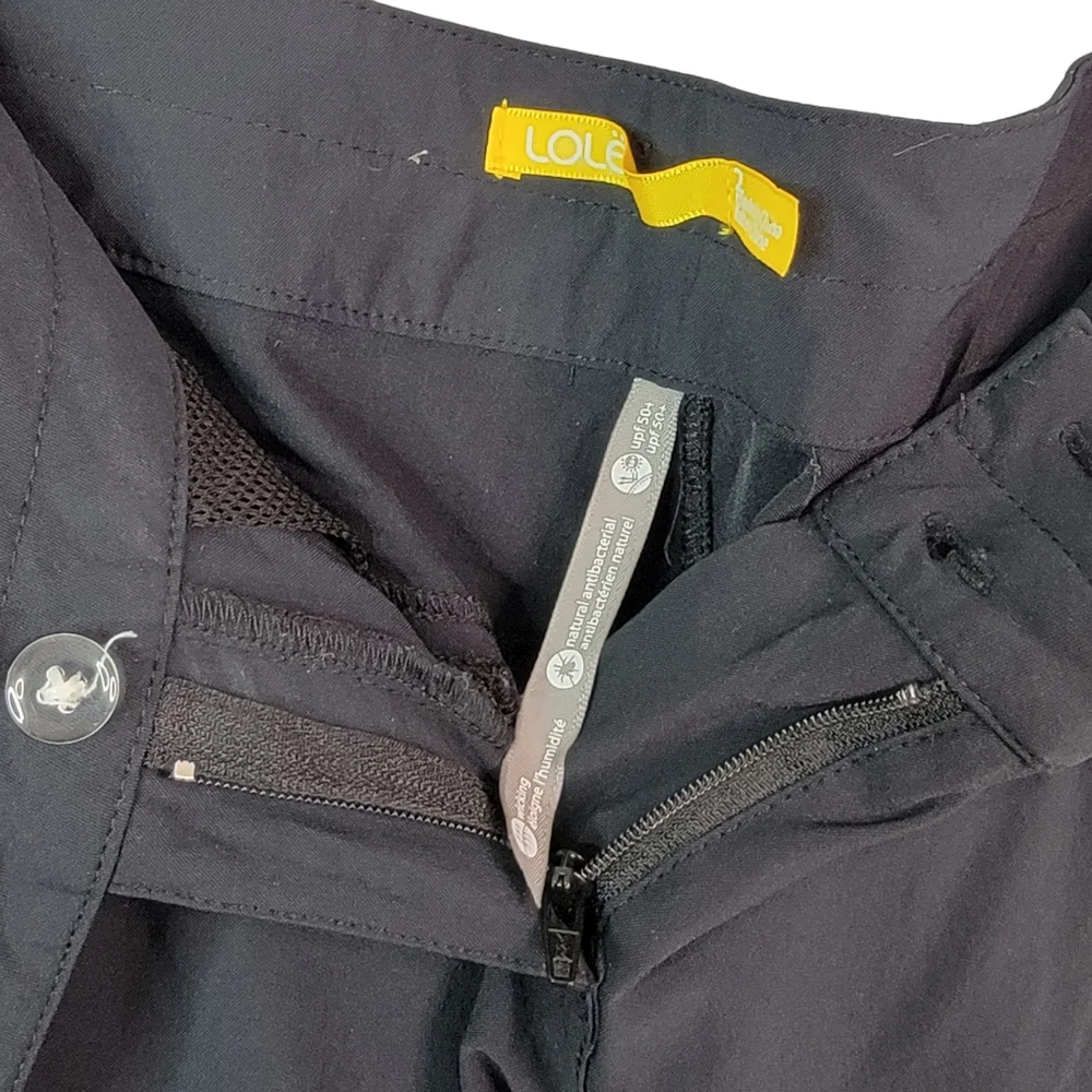 Lole Hiking SPF Antimicrobial Moisure Wicking Outdoor Active Pants Altered 2 - Picture 10 of 16